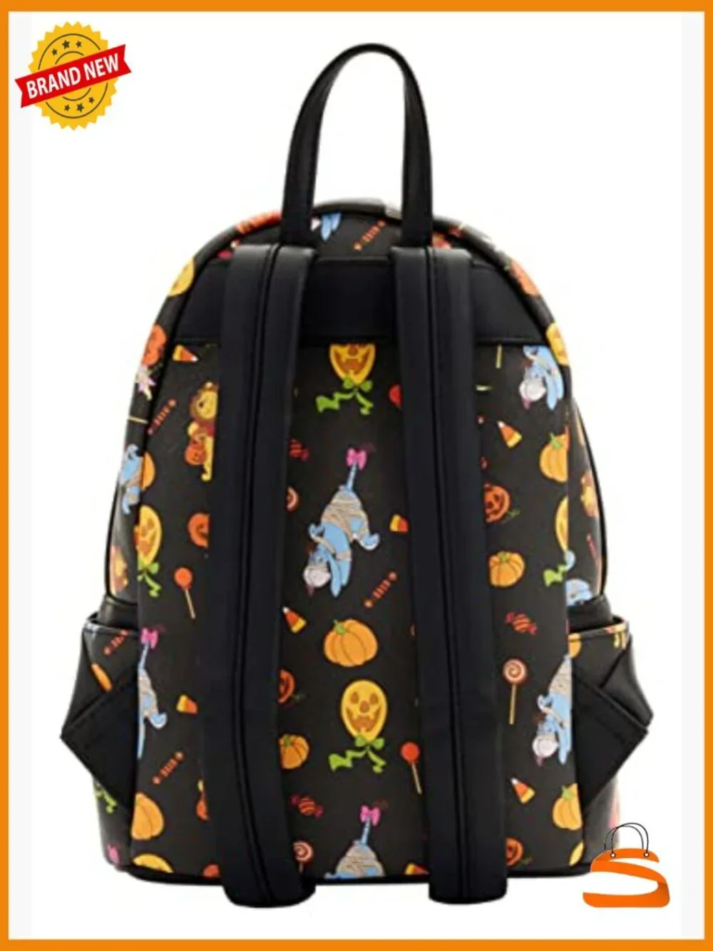 Disney Winnie the Pooh Halloween Double Strap Shoulder Bag